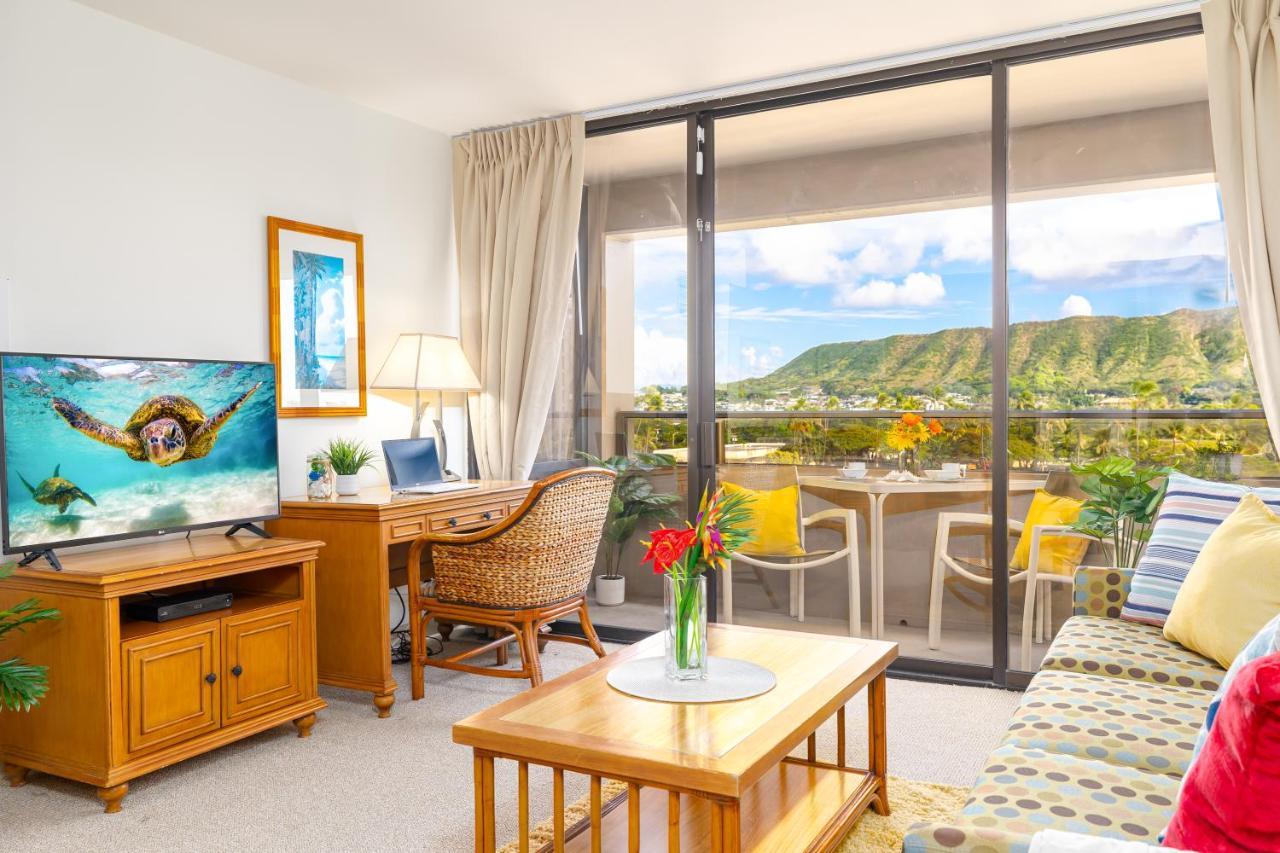 Great Diamond Head Views, 2Br Condo With Free Parking! 호놀룰루 외부 사진